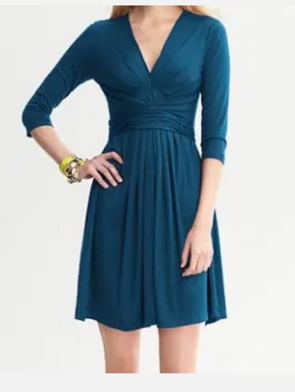 Issa London & Banana Republic Blue Wrap Dress Kate Middleton